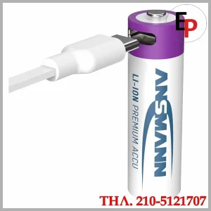 Usb Επαναφορτιζόμενη Μπαταριά AA, type-C charge